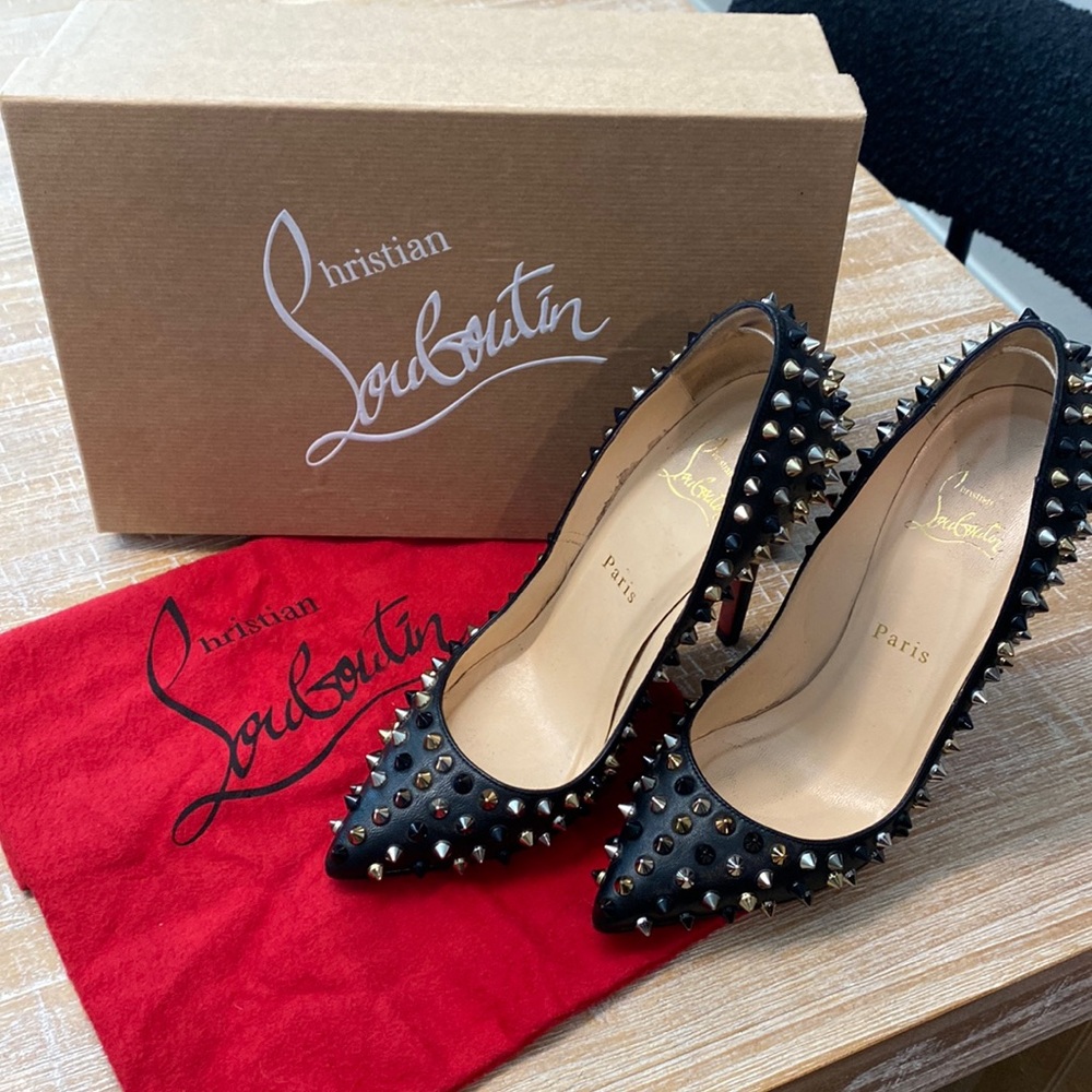 Christian Louboutin pigalle follies spiked